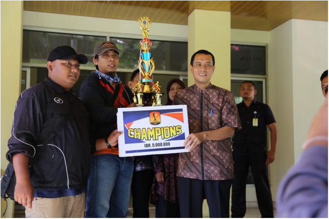Unsil United Meraih Gelar Juara Piala Rektor UAD 2017