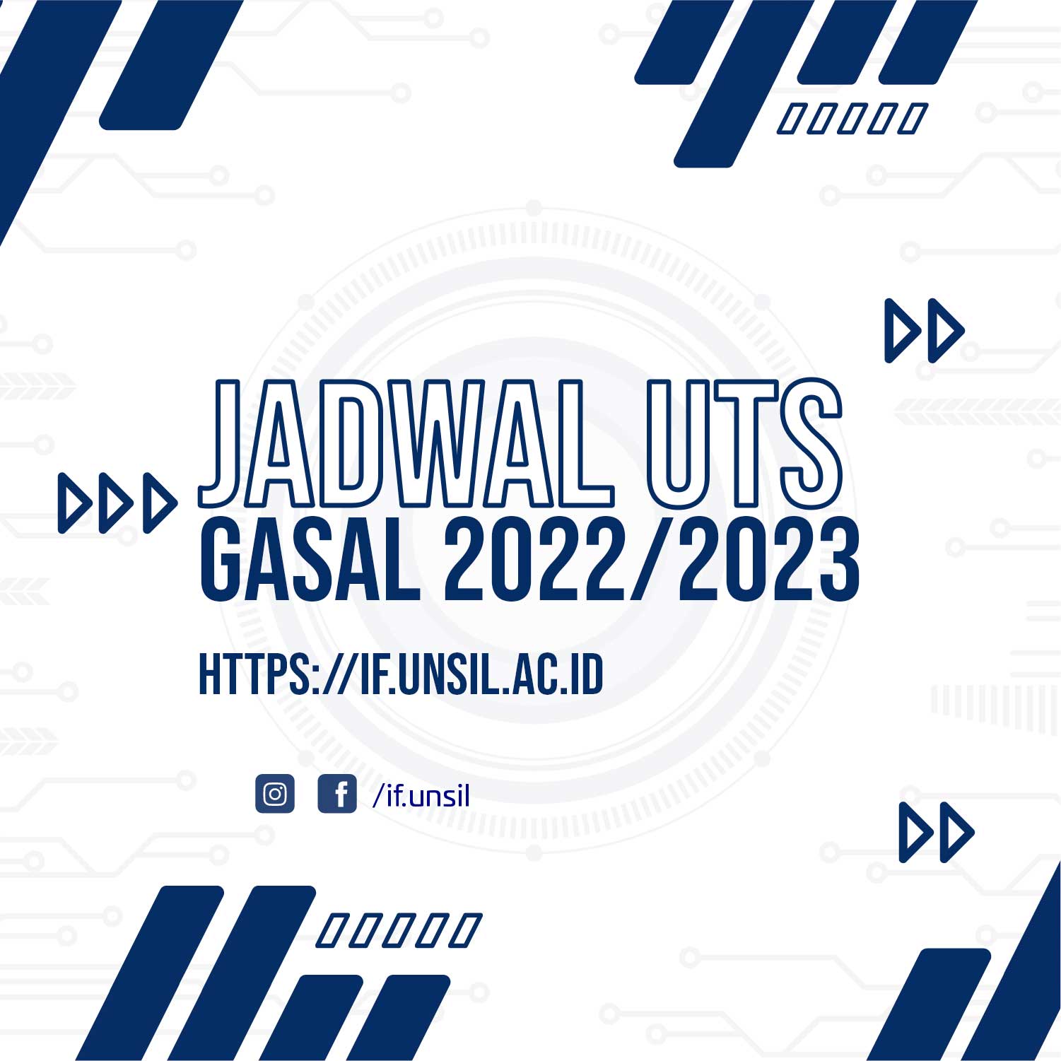 Jadwal Ujian Tengah Semester (UTS) Ganjil Tahun Akademik 2022/2023