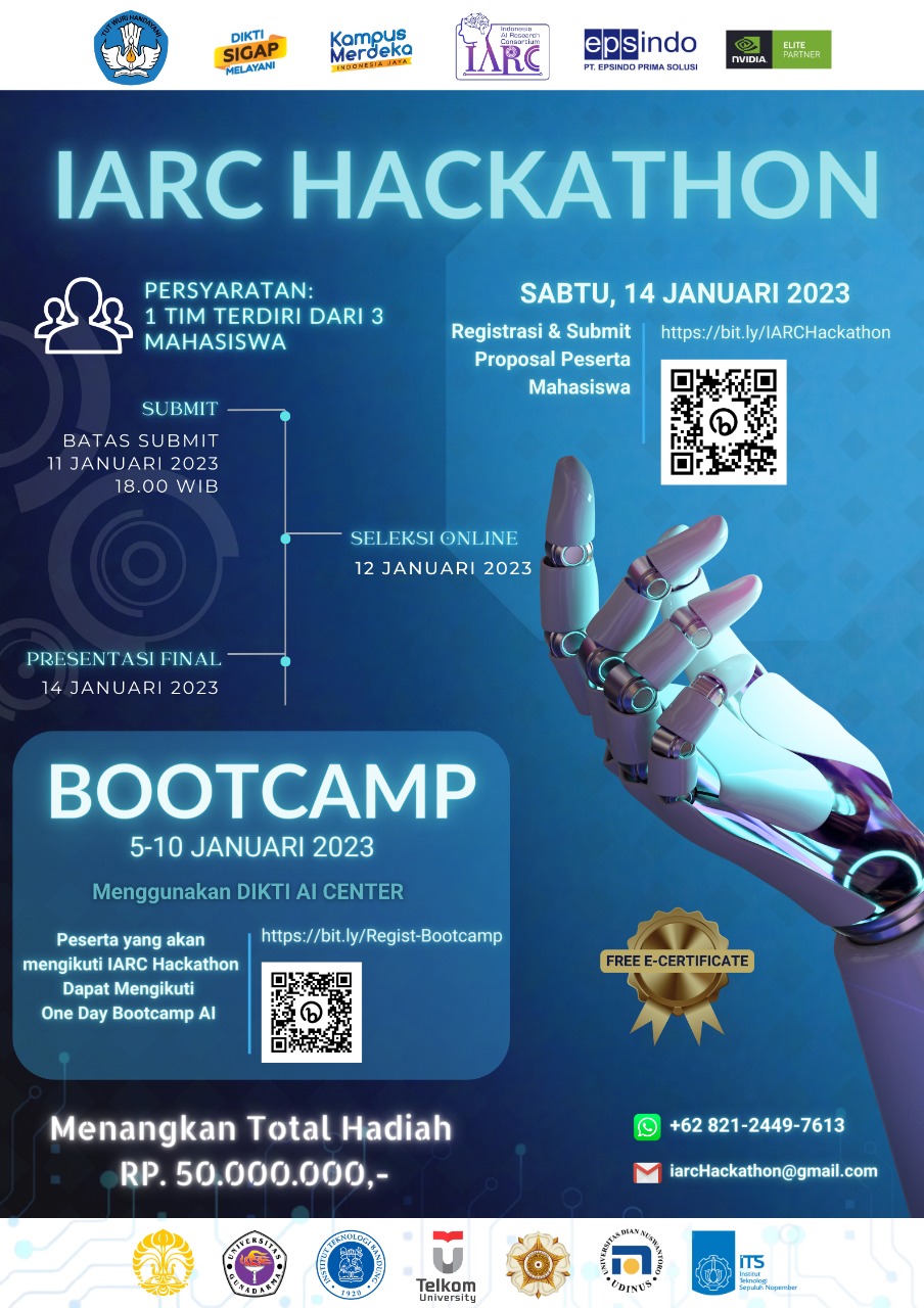 [LOMBA] IARC HACKATHON Total Hadiah 50jt