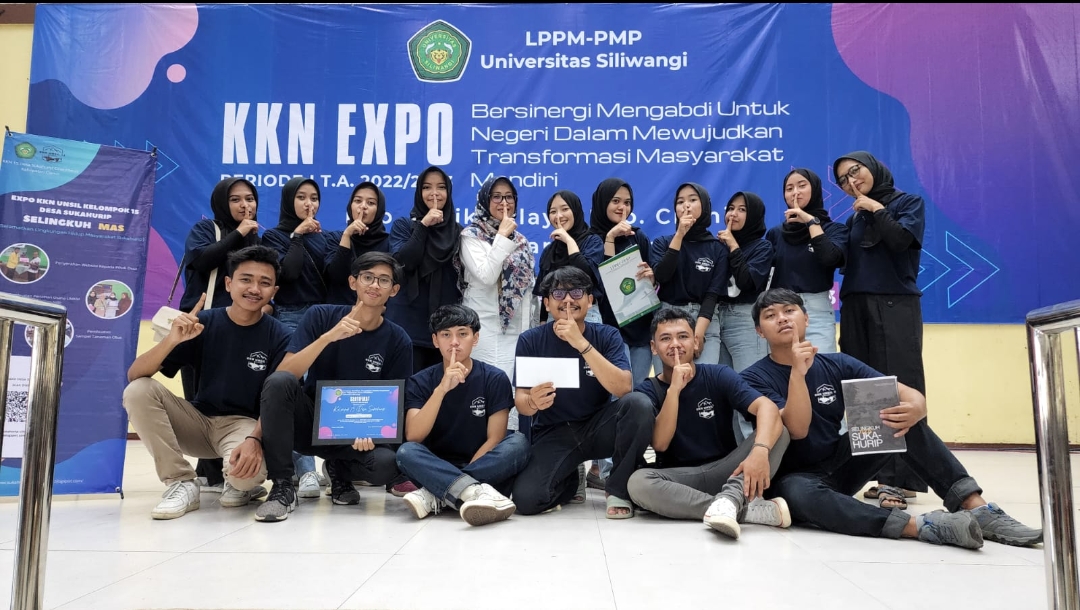 Mahasiswa Informatika, Fakultas Teknik, Universitas Siliwangi Raih Juara 1 Terbaik KKN 2023 Periode 1