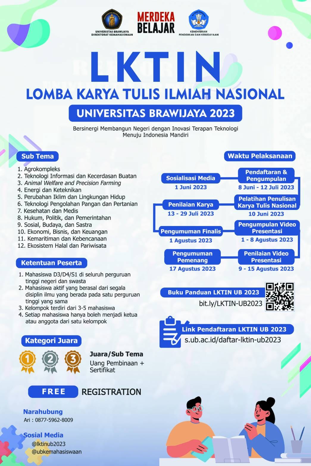 Lomba Karya Tulis Ilmiah Nasional (LKTIN) 2023