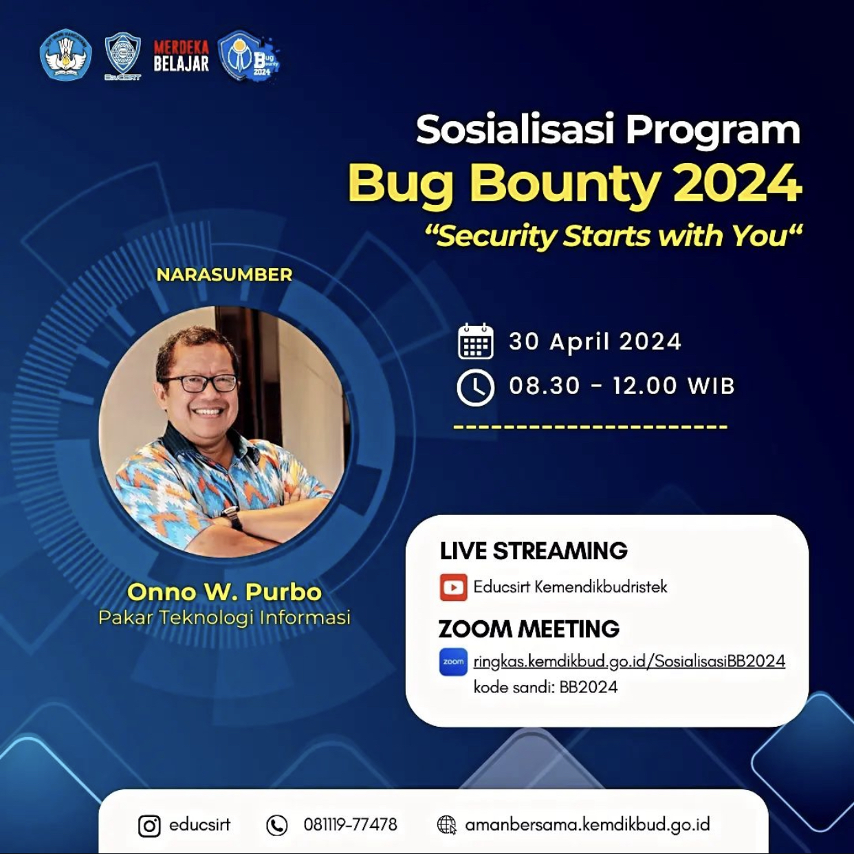 Sosialisasi Program Bug Bounty 2024!
